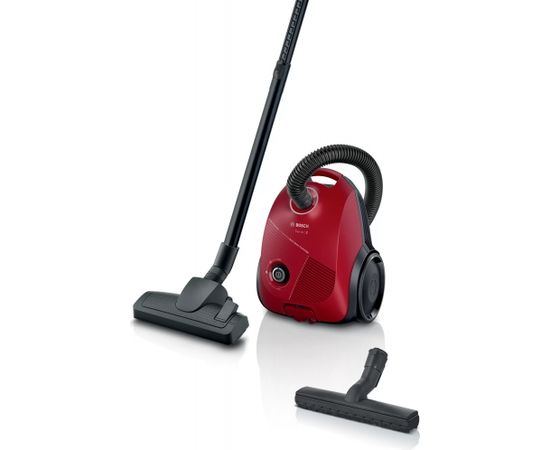 Bosch Vacuum cleaner BGBS2RD1H Bagged, Power 600 W, Dust capacity 3.5 L, Red