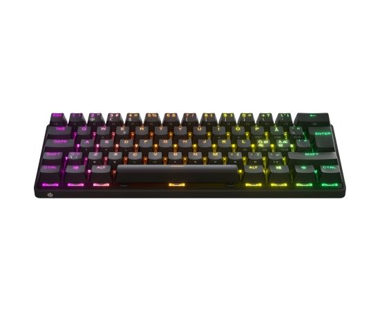 SteelSeries Gaming Keyboard Apex Pro Mini, RGB LED light, NOR, Black, Wireless