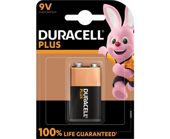 Duracell Plus MN1604 9V, Alkaline, 1 pc(s)