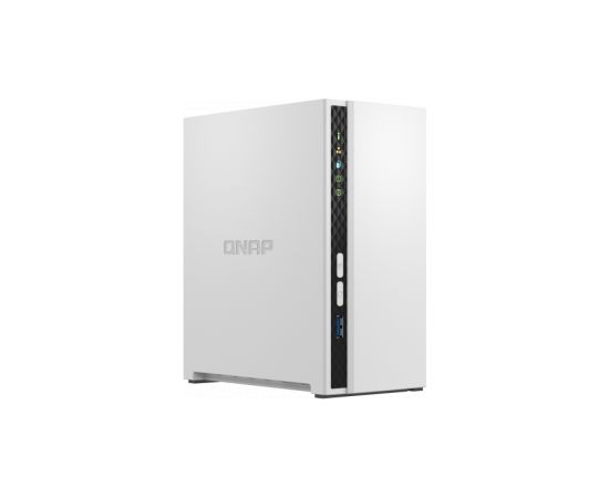 QNAP 2-Bay ARM 	TS-233 Up to 2 SATA 6Gb/s, 3Gb/s,  Cortex-A55, Processor frequency 2.0 GHz, 2 GB, N/A, 2 x USB 2.0, 1 x USB 3.2 Type-A; 1 x Gigabit Ethernet