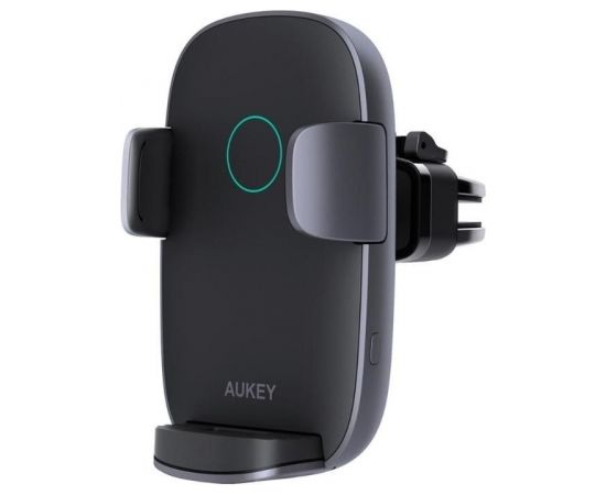 Aukey Wireless Charging Phone Mount Navigator Wind II HD-C52 Black, Built-in charger