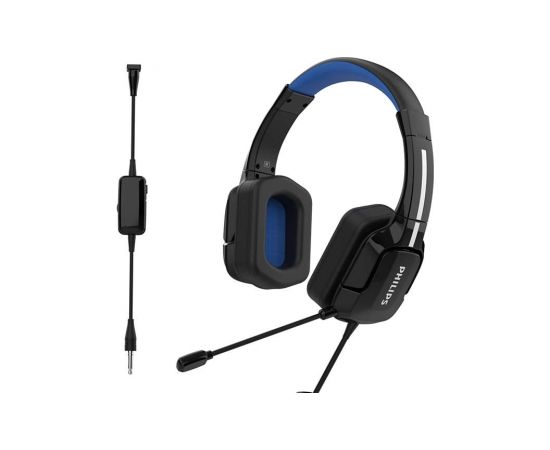 Philips Gaming headset TAGH301BL/00  Microphone, Black/Blue, Wired