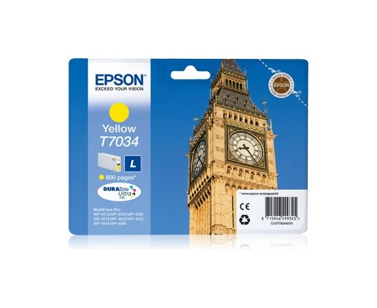 Epson T7034  Ink cartrige, Yellow