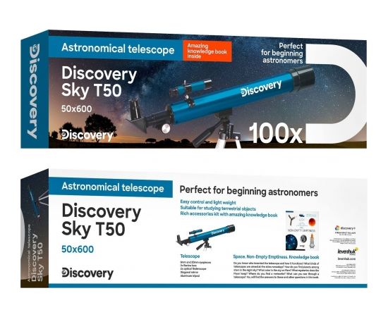 Discovery Sky T50 Телескоп с книгой