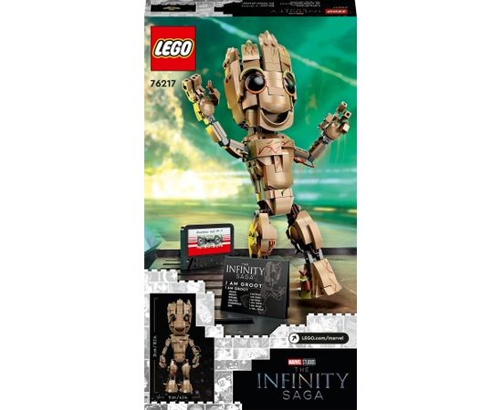 LEGO Marvel Es esmu Groot 76217 Lego Marvel
