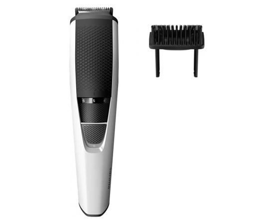 Philips Beard Trimmer BT3206/14 Cordless, Step precise 1 mm, 10 integrated length settings, Black/Silver