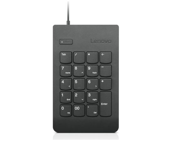 Lenovo Essential USB Numeric Keypad Gen II Wired, Black