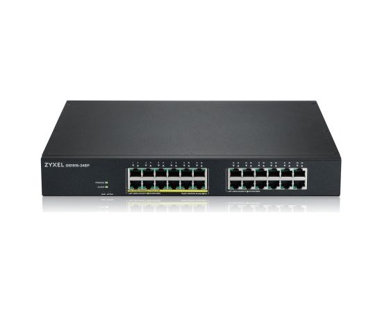 Zyxel GS1915-24EP Managed L2 Gigabit Ethernet (10/100/1000) Power over Ethernet (PoE) 1U Black