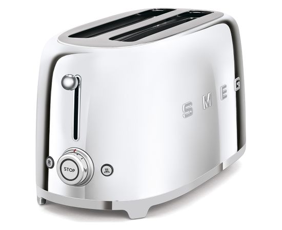 SMEG TSF02SSEU Tosteris Glossy 50's Style Steel