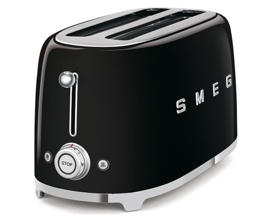 SMEG TSF02BLEU Tosteris Glossy 50's Style Black