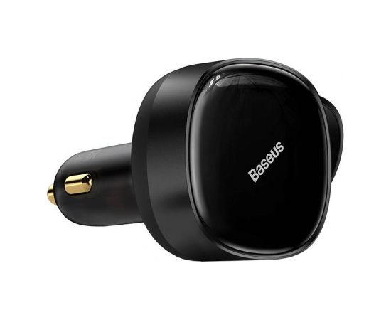 Baseus Enjoyment Car Charger with cable USB-C + Lightning 3A, 30W (Black)