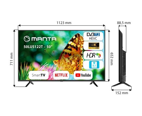 Manta TV FHD 50LUS122T SMART