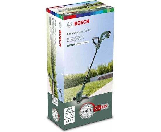 Bosch EasyGrassCut 18V-26 solo Akumulatora trimmeris 18V (bez akumulatora un lādētāja)