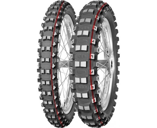 70/100-10 MITAS TERRA FORCE-MX MH 41J TT red & green Med-Hard