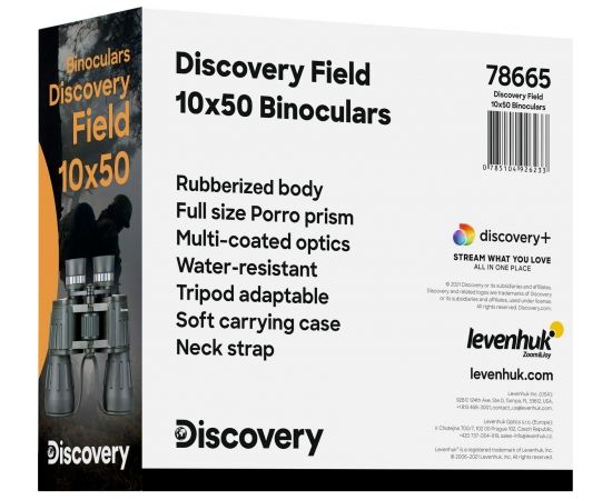 Discovery Field 10x50 Binoklis