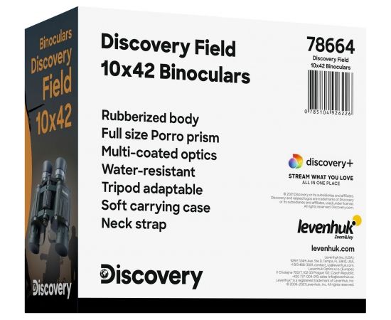 Discovery Field 10x42 Бинокль