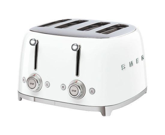 SMEG TSF03WHEU 50's Style Aesthetic Tosteris 4x4 Glossy White