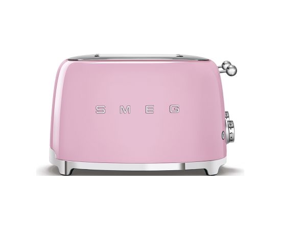 SMEG TSF03PKEU 50's Style Aesthetic Tosteris 4x4 Glossy Pink