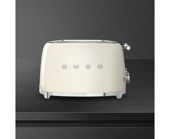 SMEG TSF03CREU 50's Style Aesthetic Tosteris 4x4 Glossy Cream