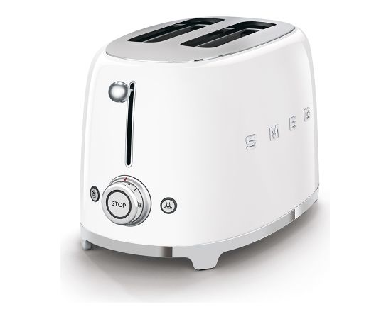 SMEG TSF01WHEU 50's Style Tosteris Glossy White