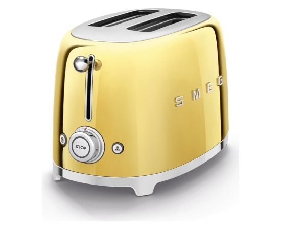 SMEG TSF01GOEU 50's Style Tosteris Glossy Gold