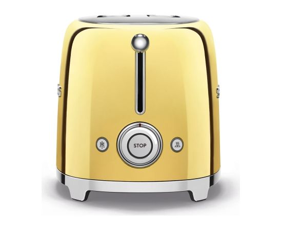 SMEG TSF01GOEU 50's Style Tosteris Glossy Gold