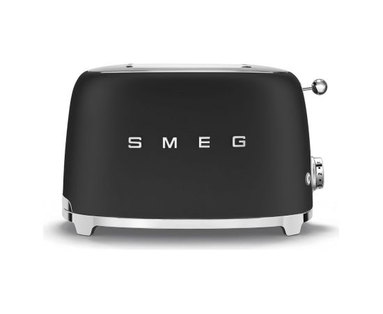 SMEG TSF01BLMEU 50's Style Tosteris Matt Black