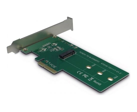Inter-tech PCIe Adapter for M.2 PCIe drives (Drive M.2 PCIe, Host PCIe x4), card