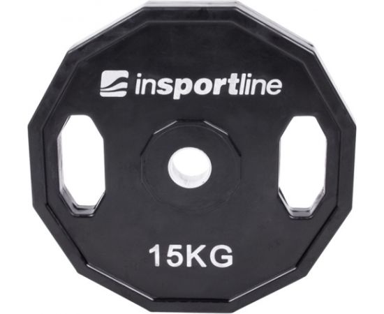 Gumijota svaru ripa 30 mm inSPORTline Ruberton 15 kg Hanteles