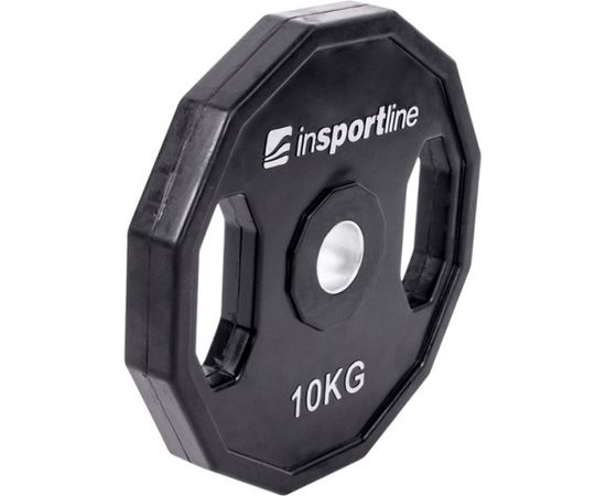Gumijas pārklājumu svars 30mm inSPORTline Ruberton 10kg Hanteles