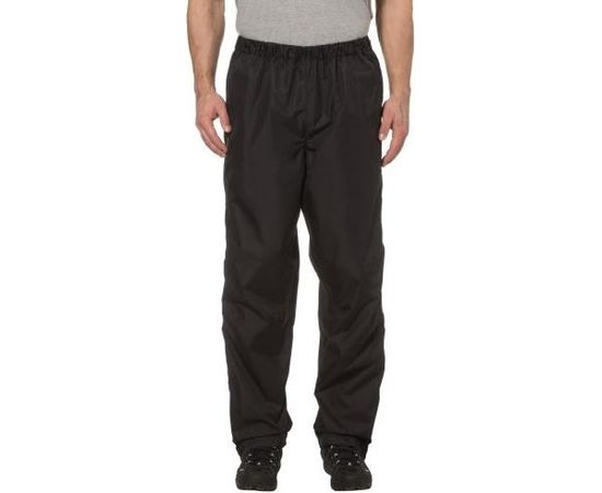 Vaude Men's Fluid Full-Zip Pants II / Melna / XXL