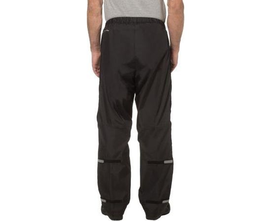 Vaude Men's Fluid Full-Zip Pants II / Melna / XXL