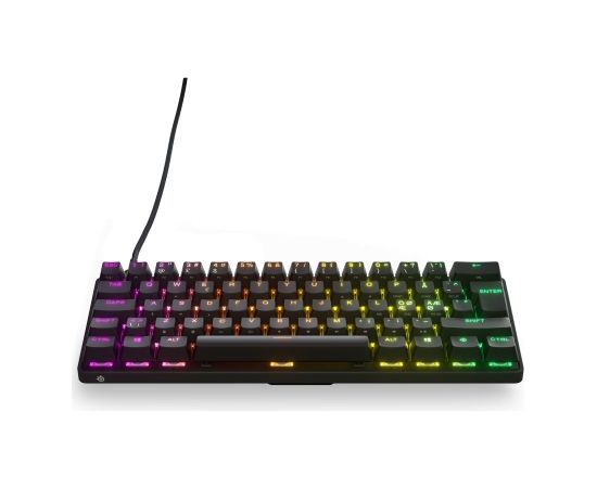 SteelSeries Gaming Keyboard Apex Pro Mini, RGB LED light, NOR, Black, Wired Klaviatūras