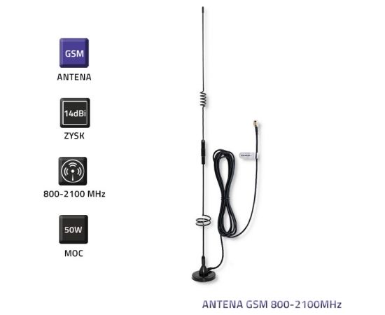 Qoltec 57035 GSM Antenna 800-2100mhz | Indoor