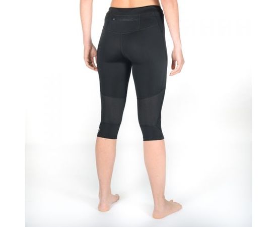 Mico Woman 3/4 Running Tights / Melna / M