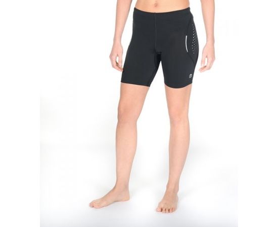 Mico Woman Tight Running Shorts / Melna / L