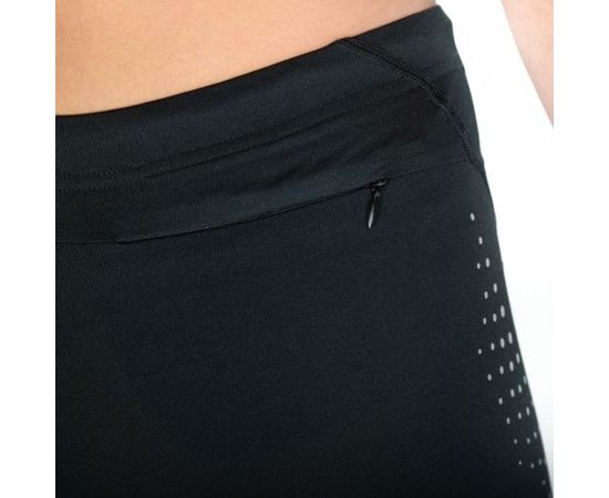 Mico Woman Tight Running Shorts / Melna / XS