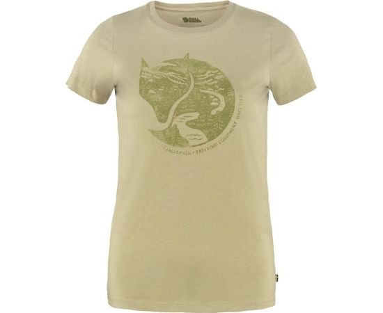 Fjallraven Arctic Fox Print T-Shirt W / Bēša / M