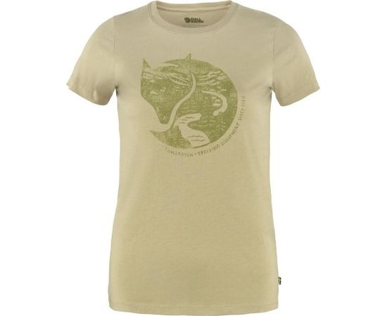 Fjallraven Arctic Fox Print T-Shirt W / Bēša / XS