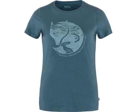 Fjallraven Arctic Fox Print T-Shirt W / Bēša / XS