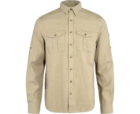 Fjallraven Övik Travel Shirt LS / Gaiši brūna / XXL