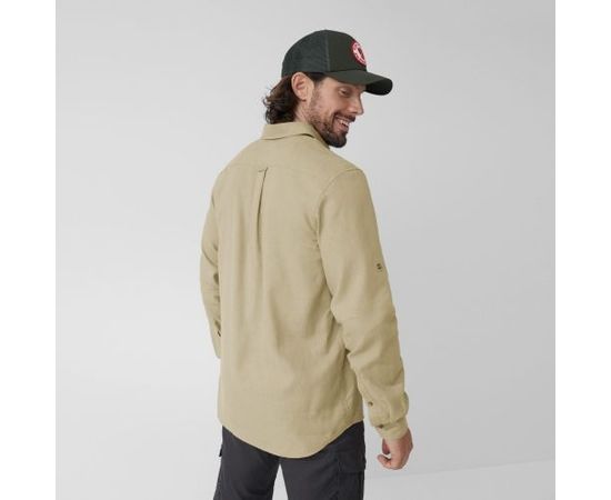 Fjallraven Övik Travel Shirt LS / Gaiši brūna / XXL