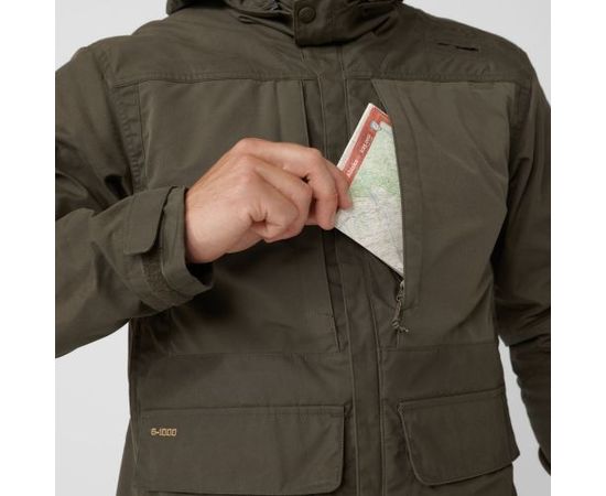 Fjallraven Lappland Hybrid Jacket / Tumši zaļa / XL