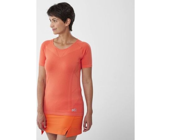 Millet LTK Seamless Light II SS W / Oranža / XS / S