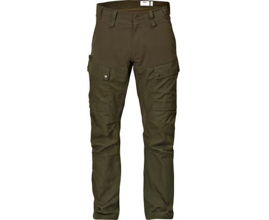 Fjallraven Lappland Hybrid Trousers / Tumši zaļa / 46