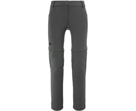 Millet W Trekker Stretch Zip Off III Pant / Tumši pelēka / 38 Брюки и шорты