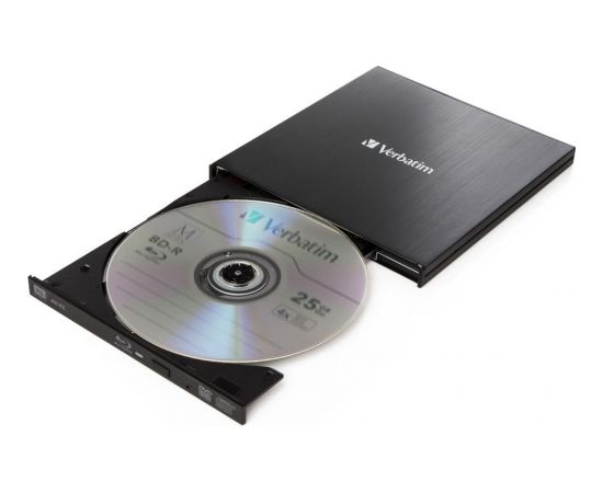 Napęd Verbatim Zewnętrzna nagrywarka Blu-ray Slimline USB 3.0 (43890)