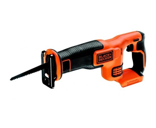 Black&decker Akumulatora zobenzāģis BDCR18N / 18V, tikai korpuss, Black+Decker