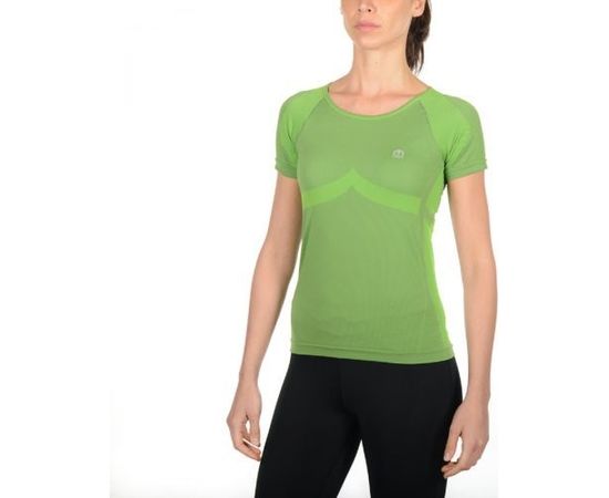 Mico Woman Half Sleeves Round Neck Shirt / Zaļa / XXS / XS
