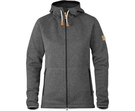 Fjallraven Ovik Fleece Hoodie W / Tumši pelēka / S